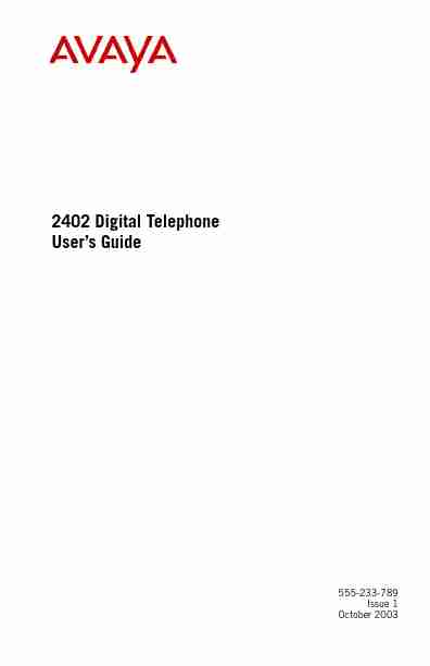 Avaya Cordless Telephone 2402-page_pdf